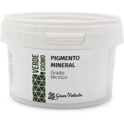 GRAN VELADA Pigmento Verde Cromo Mineral Técnico de Calidad para Manualidades y Bellas Artes Alta Coloración y Resistencia a la Temperatura y Luz Uso Industrial 150 cc GRAN VELADA Pigmento Verde Cromo Mineral Técnico de Calidad para Manualidades y Bellas Artes Alta Coloración y Resistencia a la Temperatura y Luz Uso Industrial 150 cc