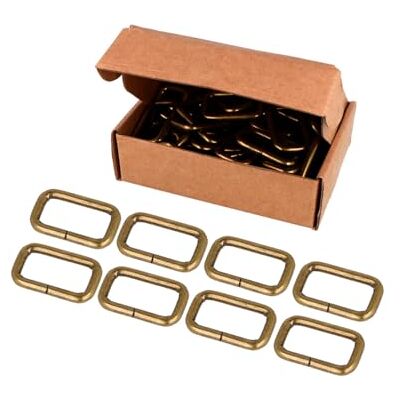 VELOX Anilla Rectangular Hierro Oro Viejo 33 mm. 60u. VELOX Anilla Rectangular Hierro Oro Viejo 33 mm. 60u.