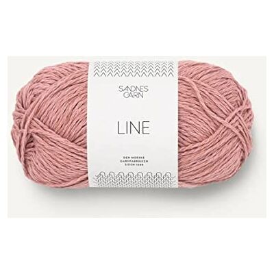 Sandnes Garn Line Col. 4033 Ferskenblomst aprox. 110 m 50 g Sandnes Garn Line Col. 4033 Ferskenblomst aprox. 110 m 50 g