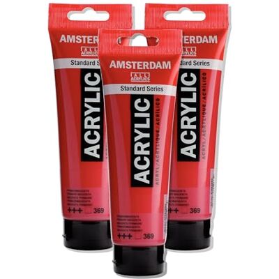 Amsterdam Serie Estándar Tubo acrílico 120 ml Magenta primario 369 (17093692) Amsterdam Serie Estándar Tubo acrílico 120 ml Magenta primario 369 (17093692)