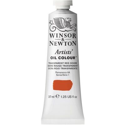Winsor & Newton Artists Pintura al Óleo, 37 ML, Rojo (Ocre Rojo Transparente) Winsor & Newton Artists Pintura al Óleo, 37 ML, Rojo (Ocre Rojo Transparente)