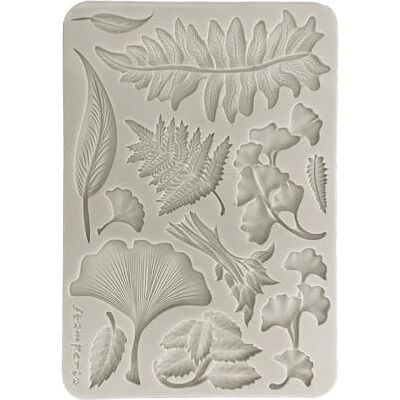 Stamperia Silicon Mould A5 for Scrapbooks, Bullet Journals and More, Non-Stick Surface, Suitable for Air-Dry Clay, Resin and More, Perfect for Crafts and Gifting (Herbarium Silvae, Leaf Collection) Stamperia Silicon Mould A5 for Scrapbooks, Bullet Journals and More, Non-Stick Surface, Suitable for Air-Dry Clay, Resin and More, Perfect for Crafts and Gifting (Herbarium Silvae, Leaf Collection)