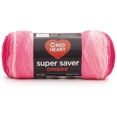Red Heart Hilo Super Saver Ombre , crema de menta Red Heart Hilo Super Saver Ombre , crema de menta
