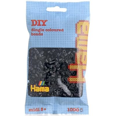 Hama Negro Perlas, 1000 Hama Negro Perlas, 1000