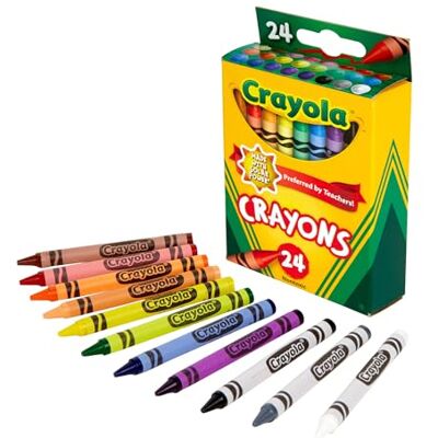 Binney & Smith CRAYOLA 52-3024 Regular Crayon Regular Crayon 24 Pack, (16018) Binney & Smith CRAYOLA 52-3024 Regular Crayon Regular Crayon 24 Pack, (16018)