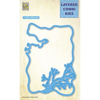 Nellie's Choice Pascua Layer C-13,8 x 9,8 cm Capas-Troquel de Corte para Tarjetas, Scrapbooking, Manualidades, DIY, Azul, 138x98mm Nellie's Choice Pascua Layer C-13,8 x 9,8 cm Capas-Troquel de Corte para Tarjetas, Scrapbooking, Manualidades, DIY, Azul, 138x98mm