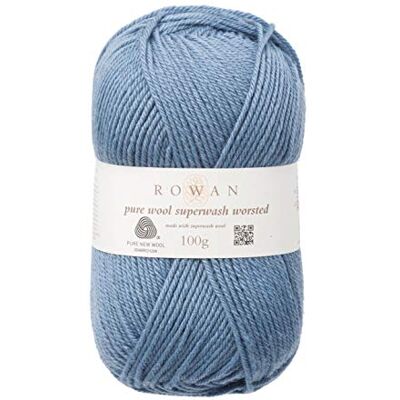 Rowan Pure Wool Superwash Worsted Mineral 100% lana de lana – 100 g Rowan Pure Wool Superwash Worsted Mineral 100% lana de lana – 100 g