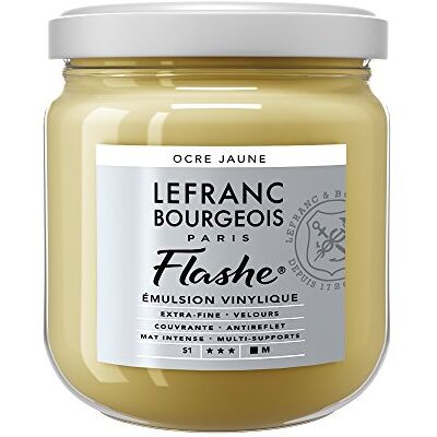 Lefranc Bourgeois - Flashe 302 - Ocre jaune - Paint Lefranc Bourgeois - Flashe 302 - Ocre jaune - Paint