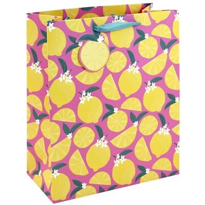 Eurowrap Citrons, sac large 26,5x14x33 cm Paq de 6 Eurowrap Citrons, sac large 26,5x14x33 cm Paq de 6