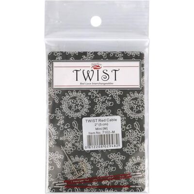 ChiaoGoo TWIST RED Mini Cable 5 cm para Agujas Circulares ChiaoGoo TWIST RED Mini Cable 5 cm para Agujas Circulares