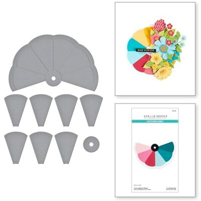 Spellbinders Troqueles grabados con rueda de muestra de color de la colección ColorWheel Swatch Party Spellbinders Troqueles grabados con rueda de muestra de color de la colección ColorWheel Swatch Party