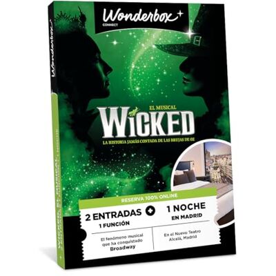 WONDERBOX Connect Caja Regalo Wicked Estancia para 2 pers. WONDERBOX Connect Caja Regalo Wicked Estancia para 2 pers.