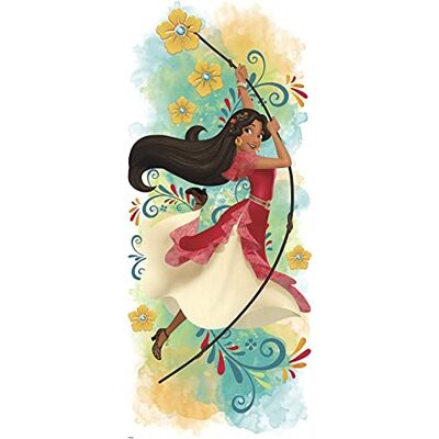 RoomMates Thedecofactory Pegatinas Disney Princess Elena de Avalor Gigante Gráfico pestañas, Vinilo, Multicolor, 104 x 46 x 0,1 cm RoomMates Thedecofactory Pegatinas Disney Princess Elena de Avalor Gigante Gráfico pestañas, Vinilo, Multicolor, 104 x 46 x 0,1 cm
