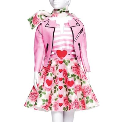 Vervaco Dress Your Doll Kit Costura Vestidos Muñecas Lucy Roses Kit De Diseño De Moda para Niñas Telas Bonitas para Manualidadesca. 30 x 39 cm Costura para Principiantes Fashion Design Set Vervaco Dress Your Doll Kit Costura Vestidos Muñecas Lucy Roses Kit De Diseño De Moda para Niñas Telas Bonitas para Manualidadesca. 30 x 39 cm Costura para Principiantes Fashion Design Set