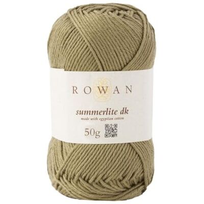Rowan Hilo para Tejer a Mano, Ovillos y Lanas, 100% algodón, Caqui, Talla única Rowan Hilo para Tejer a Mano, Ovillos y Lanas, 100% algodón, Caqui, Talla única