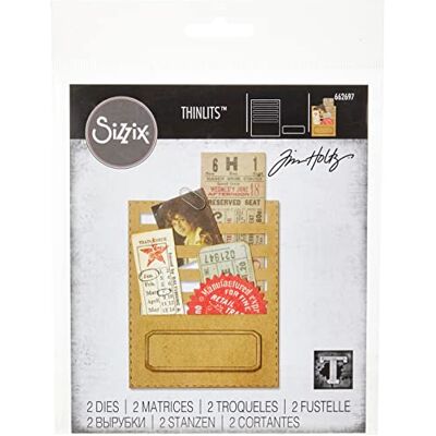 Sizzix - 662697 - Multicolor - Plantillas de troquelado Sizzix - 662697 - Multicolor - Plantillas de troquelado