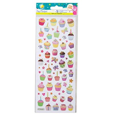 Craft Planet Pegatinas, Multicolor, Talla única Craft Planet Pegatinas, Multicolor, Talla única