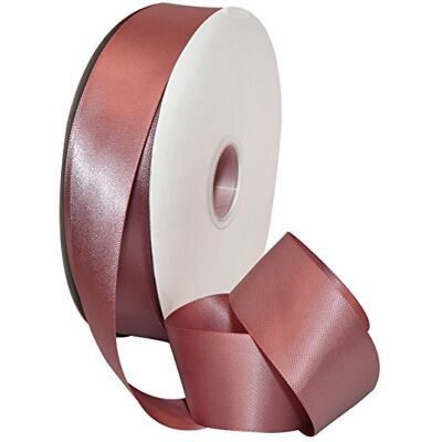 Morex Cinta de Doble Cara (satén), Rosy Mauve, 1.5 Inch by 100 Yards Morex Cinta de Doble Cara (satén), Rosy Mauve, 1.5 Inch by 100 Yards