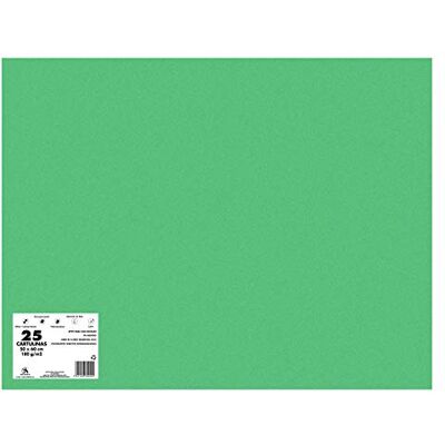 DOHE Pack de 25 cartulinas, 50 x 65 mm, color verde miño DOHE Pack de 25 cartulinas, 50 x 65 mm, color verde miño
