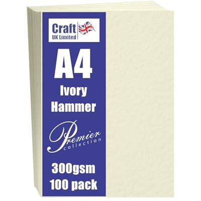 Craft UK Limited Papel Marquetería Envejecido Marfil - A4 100 Hojas Craft UK Limited Papel Marquetería Envejecido Marfil - A4 100 Hojas