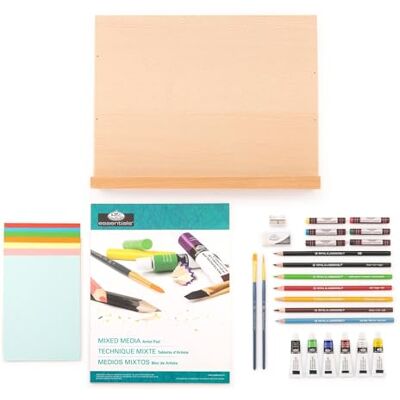 Royal & Langnickel Royal Brush Juego de accesorios de caballete plano (40 piezas) Royal & Langnickel Royal Brush Juego de accesorios de caballete plano (40 piezas)