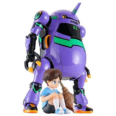 Hasegawa ハセガワ 1:20 MechatroWeGo EVA Collab Series Vol.5 Shogouki + Shinji Ikari Model Kit Hasegawa ハセガワ 1:20 MechatroWeGo EVA Collab Series Vol.5 Shogouki + Shinji Ikari Model Kit