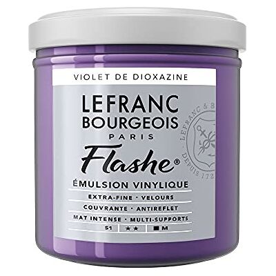 Lefranc Bourgeois LB ACRILICO FLASHE 125ML ViOLETA DIOXACINA Lefranc Bourgeois LB ACRILICO FLASHE 125ML ViOLETA DIOXACINA