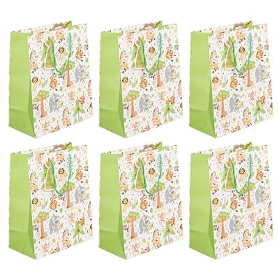 Eurowrap Clairefontaine Juego de 6 bolsas de regalo kraft blanco Tamaño ancho 26,5 x 14 x 33 cm 210 g Diseño: Safari Embalaje de regalo, ideal para: Juegos de Sociedad, Puzzles Eurowrap Clairefontaine Juego de 6 bolsas de regalo kraft blanco Tamaño ancho 26,5 x 14 x 33 cm 210 g Diseño: Safari Embalaje de regalo, ideal para: Juegos de Sociedad, Puzzles