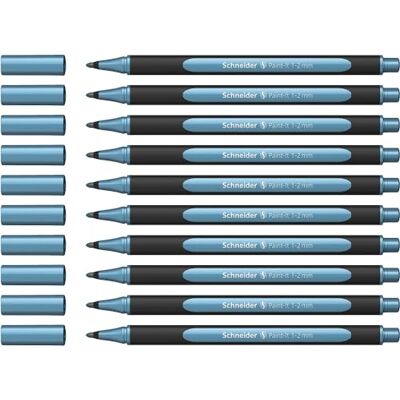 Schneider Paint-It 020 Películas metalizadas (grosor de trazo 1-2 mm, 10 unidades), color azul Schneider Paint-It 020 Películas metalizadas (grosor de trazo 1-2 mm, 10 unidades), color azul