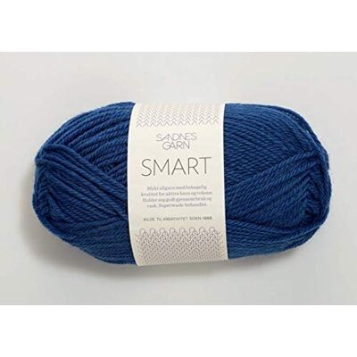 Sandnes Garn Smart Col.5846 Blue aprox. 100 m 50 g Sandnes Garn Smart Col.5846 Blue aprox. 100 m 50 g