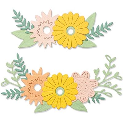 Sizzix Contours by Thinlits Die Set 7PK Contornos Florales de Olivia Rose, , Multicolor, One Size Sizzix Contours by Thinlits Die Set 7PK Contornos Florales de Olivia Rose, , Multicolor, One Size