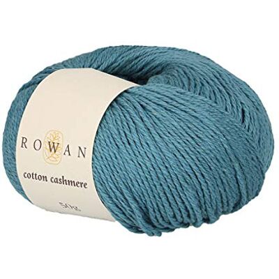 Rowan Algodón Cachemira Océano 85% Algodón 15% Hilo de Cachemira 50g Rowan Algodón Cachemira Océano 85% Algodón 15% Hilo de Cachemira 50g