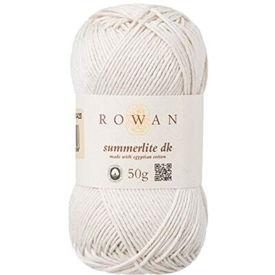 Rowan Summerlite DK Seashell Ovillo de lana (100% algodón, 50 g) Rowan Summerlite DK Seashell Ovillo de lana (100% algodón, 50 g)