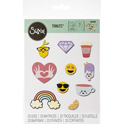 Sizzix Set de Troqueles Thinlits 23 pzas Iconos de primavera Sizzix Set de Troqueles Thinlits 23 pzas Iconos de primavera