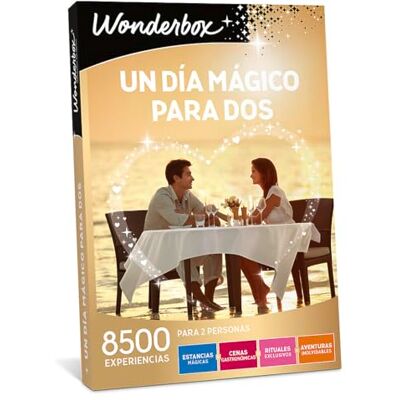 WONDERBOX Caja Regalo UN Dia MÁGICO para Dos 3.360 experiencias en España y Europa WONDERBOX Caja Regalo UN Dia MÁGICO para Dos 3.360 experiencias en España y Europa