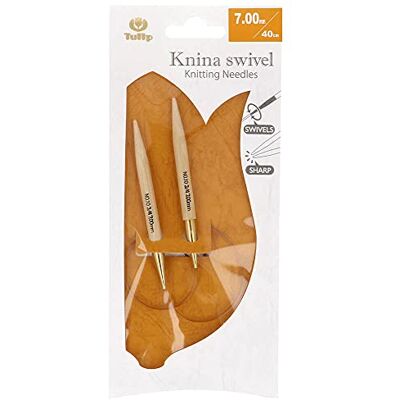 Tulip Knina Agujas de Tejer Circulares Swivel 40 cm 7,00 mm 1 pieza Tulip Knina Agujas de Tejer Circulares Swivel 40 cm 7,00 mm 1 pieza