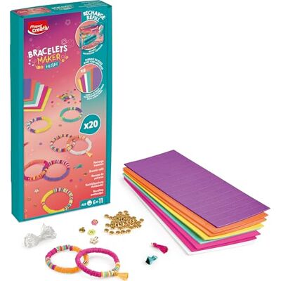 Maped Pixel Factory, Set de Manualidades para Niñas, Crea Pulseras, Llaveros y Diseños Únicos con 800 Piezas de Colores, Kit Creativo para Jugar y Diseñar, Regalo Ideal para Niñas Maped Pixel Factory, Set de Manualidades para Niñas, Crea Pulseras, Llaveros y Diseños Únicos con 800 Piezas de Colores, Kit Creativo para Jugar y Diseñar, Regalo Ideal para Niñas