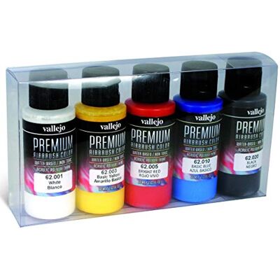 Vallejo Premium Color 60 ml Juego de Colores Opacos - Set de Pinturas Vallejo Premium Color 60 ml Juego de Colores Opacos - Set de Pinturas