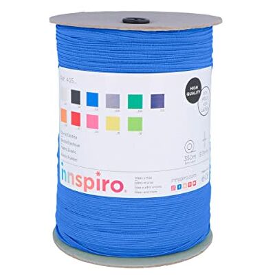 INNSPIRO Goma Elástica Azul Royal 5.3mm. Bobina Aprox. 350m., para Costura y Manualidades INNSPIRO Goma Elástica Azul Royal 5.3mm. Bobina Aprox. 350m., para Costura y Manualidades