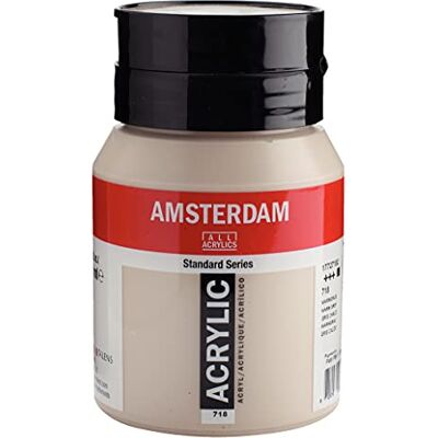 Amsterdam Standard Series Colores Acrílicos Bote 500 ml Gris Cálido 718 (17727182) Amsterdam Standard Series Colores Acrílicos Bote 500 ml Gris Cálido 718 (17727182)