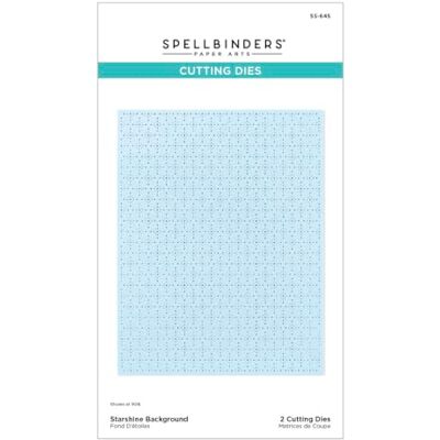Spellbinders Starshine Background Troqueles grabados de The Home for The Holidays Collection Spellbinders Starshine Background Troqueles grabados de The Home for The Holidays Collection