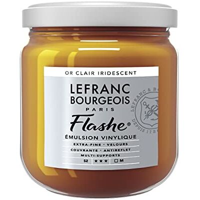 Lefranc Bourgeois LB ACRILICO FLASHE 400ML ORO CLARO Lefranc Bourgeois LB ACRILICO FLASHE 400ML ORO CLARO