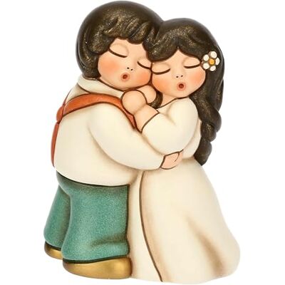 THUN Novios abrazados, Grandes- cerámica Colección Bombonera 7.6 x 5.4 x 10.2 cm THUN Novios abrazados, Grandes- cerámica Colección Bombonera 7.6 x 5.4 x 10.2 cm