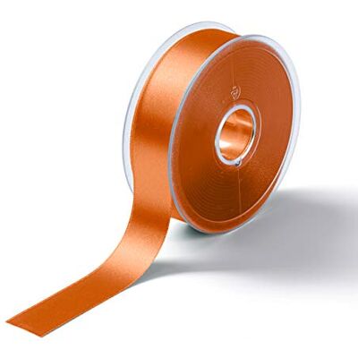 Prym Cinta de Raso (25 mm), Color Naranja, Poliéster Prym Cinta de Raso (25 mm), Color Naranja, Poliéster