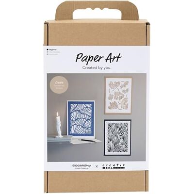 Creativ Kit de manualidades Paper Art, blanco roto, 1 paquete Creativ Kit de manualidades Paper Art, blanco roto, 1 paquete