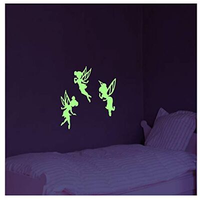 Ambiance Sticker S Phósforescente hadas, 110 x 30 cm Ambiance Sticker S Phósforescente hadas, 110 x 30 cm