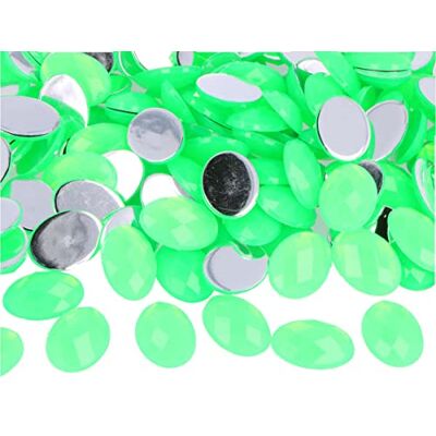 Innspiro - Z2101809 - Fluor-green oval 13x18 - piedras Innspiro - Z2101809 - Fluor-green oval 13x18 - piedras