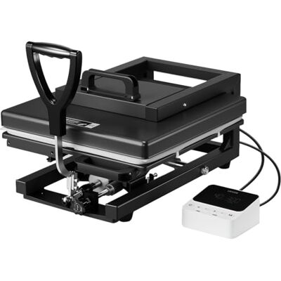 VEVOR Prensa Térmica de 38 x 38 cm, 5 en 1, Multifunción, Calentamiento Rápido y Uniforme, Prensa de Sublimación para Camisetas, Tazas, Gorras y Platos, Rango de Temperatura 100–210 ℃, negro VEVOR Prensa Térmica de 38 x 38 cm, 5 en 1, Multifunción, Calentamiento Rápido y Uniforme, Prensa de Sublimación para Camisetas, Tazas, Gorras y Platos, Rango de Temperatura 100–210 ℃, negro