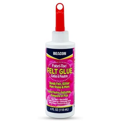 Beacon Pegamento de fieltro, botella media 115 ml, transparente Beacon Pegamento de fieltro, botella media 115 ml, transparente