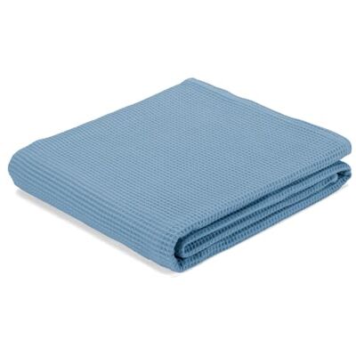 ECOMMERC3 Tejido Gofrado Waffle 100% Algodón 300x150 cm Color Azul Acero Tela para Costura Decoración y DIY Fabricado en España ECOMMERC3 Tejido Gofrado Waffle 100% Algodón 300x150 cm Color Azul Acero Tela para Costura Decoración y DIY Fabricado en España